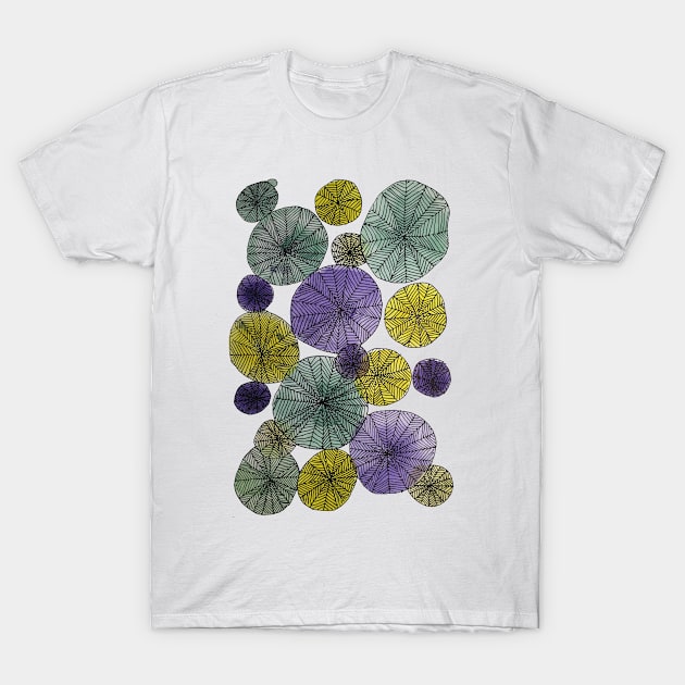 sea urchins design T-Shirt by Little Owl